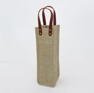 Gifted Canvas Reusable Wine Tote