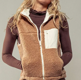 Dual Fleece Zipper Vest