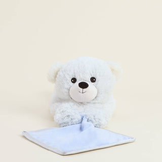 Brown Marshmallow Bear Blanket Warmies