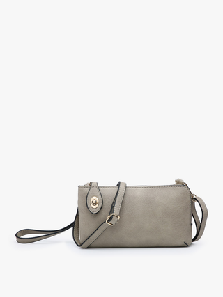 Kendall Crossbody/Wristlet w/ Twist Lock Closure