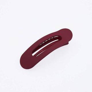 Oval Lay Down Flat Hair Claw Clip – Sleep-Friendly, Minimalist Grip