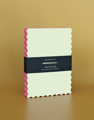 Mini Wave Shaped Notepads
