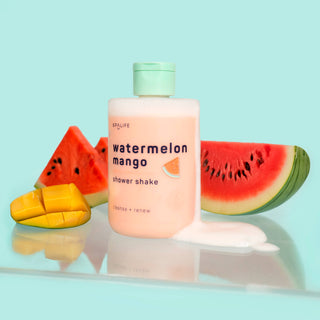 Watermelon & Mango Shower Shake – Niacinamide & Macadamia Moisturizing Body Wash