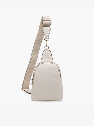Ellen Vegan Guitar Strap Sling Bag – Compact Trendy Crossbody