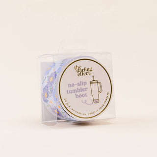 Tumbler Silicone Boot-Bouquet Beauty Purple