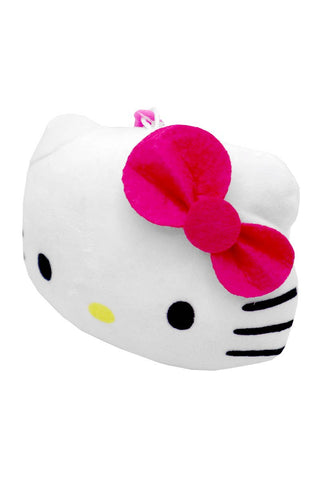 UPD C6LF22AG Hello Kitty Plush Head Bag w/ Hot Pink  - 12 pc