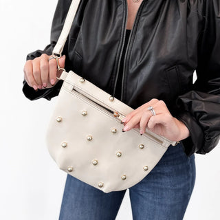 Pretty Simple Chic Gold Studded Westlyn Bum Bag