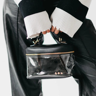 Carissa Clear Crossbody – Black, Brown, or Cream | 3 Sisters Collection