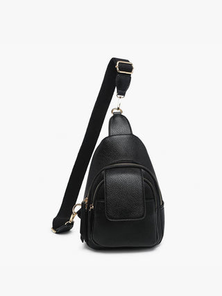 Sophia Sling Bag w/ Flapover Pocket