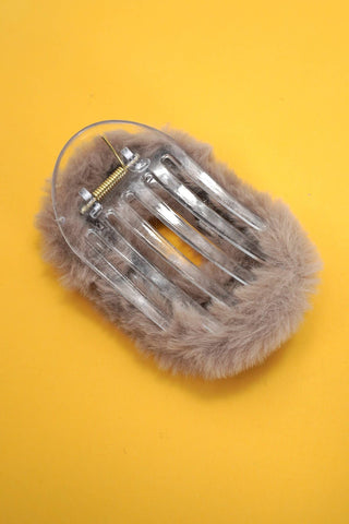 Oval Lay Down Flat Hair Claw Clips – Comfortable, Break-Resistant Design