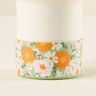Tumbler Silicone Boot-Bouquet Beauty Sage