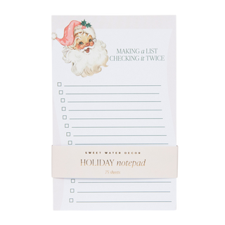 Nutcracker Christmas Notepad