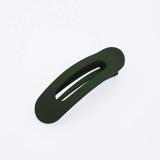Oval Lay Down Flat Hair Claw Clip – Sleep-Friendly, Minimalist Grip