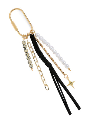 TASSEL BAG CHARM/KEY RING