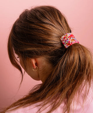 Acrylic Ponytail Cuff Hair Accessory (6 Colors)