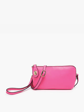 Kendall Crossbody/Wristlet w/ Twist Lock Closure