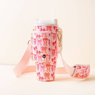 Tumbler Sling – Hands-Free Convenience with Style - 11 Patterns