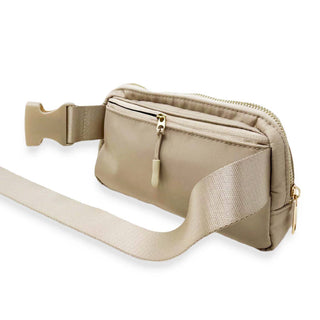 All You Need Belt Bag with Hair Scarf - Natural Beige