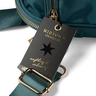 Kedzie Midtown Crossbody – Lightweight Sporty Bag | Mix & Match Straps