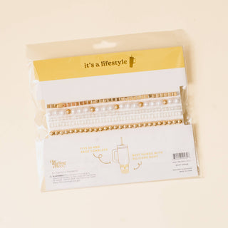 Tumbler Bracelet Stack-Daisy Dream