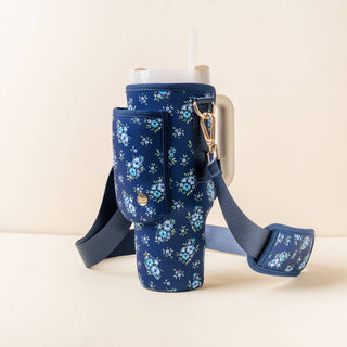Tumbler Sling – Hands-Free Convenience with Style - 11 Patterns