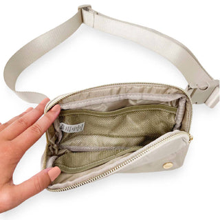 All You Need Belt Bag with Hair Scarf - Natural Beige