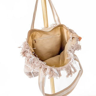 Fae Fringe Tote Bag – Black or Tan