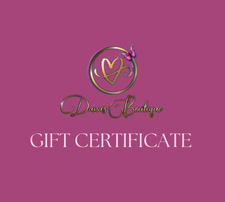 Dana's Boutique Gift Card/Certificate