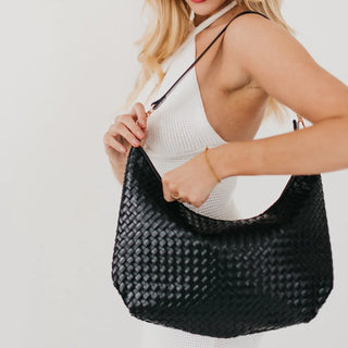 Sienna Slouchy Woven Shoulder Bag