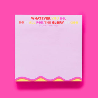 Sticky Reminder Pad - Multiple Designs