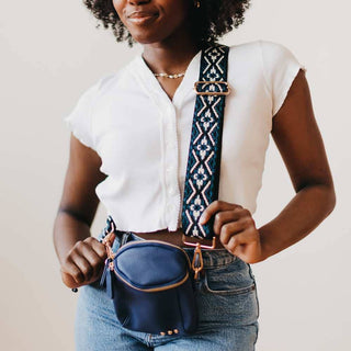 Ellie Crossbody Bag: Navy